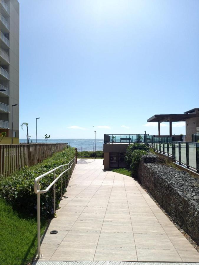 Appartamento Apartamento frente Mar, Pé na Areia Barra Velha  Esterno foto